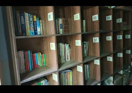 School Book & Bag Racks