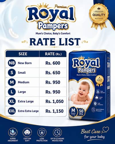royal ozone diapers packet change