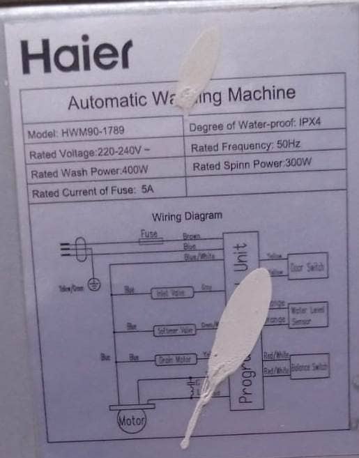 Haier Fully Automatic Machine 5