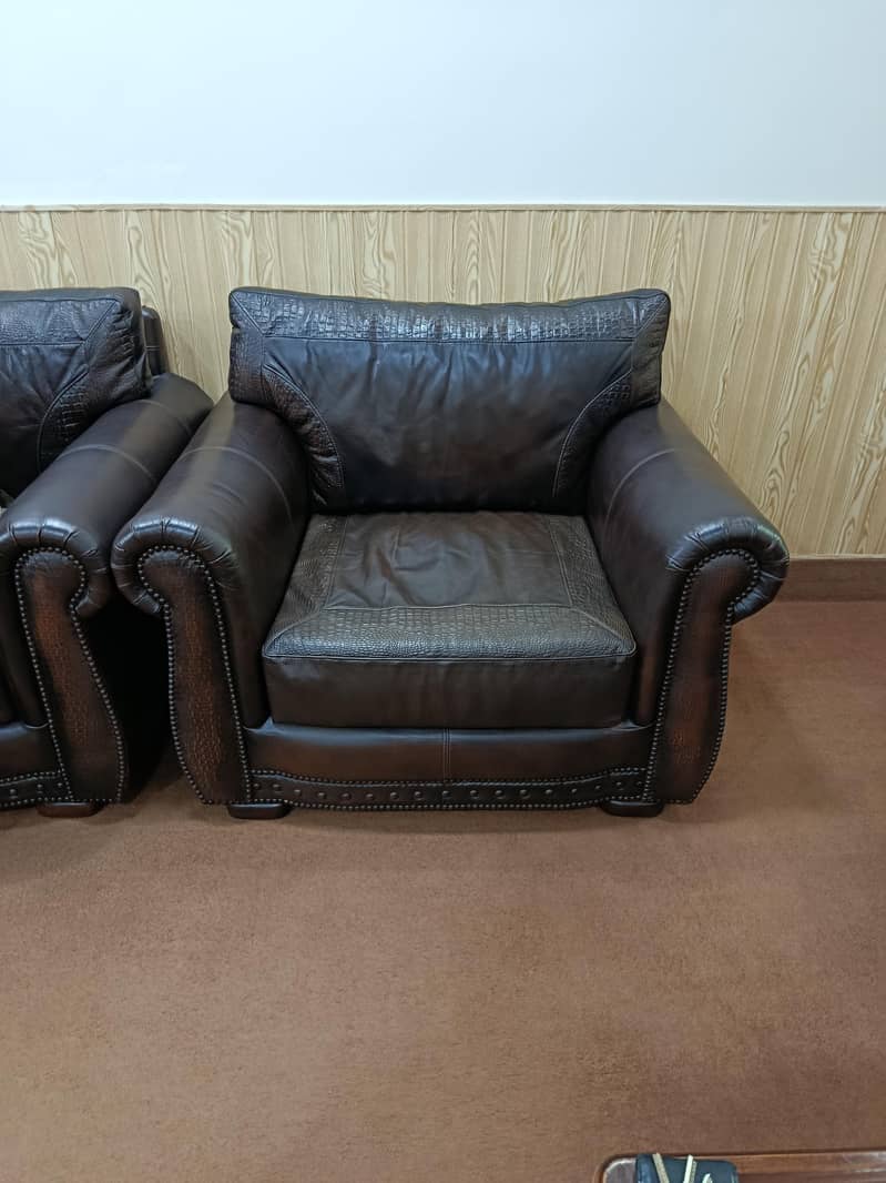 Buffalo Leather Sofa 0