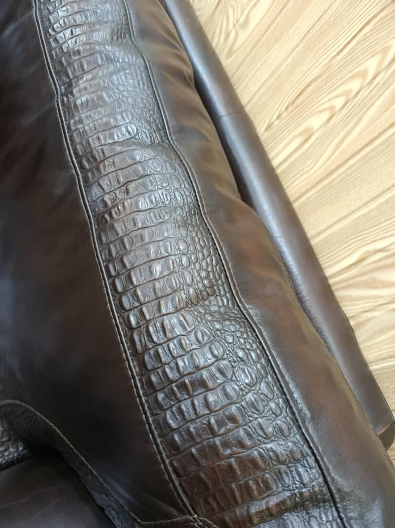 Buffalo Leather Sofa 1