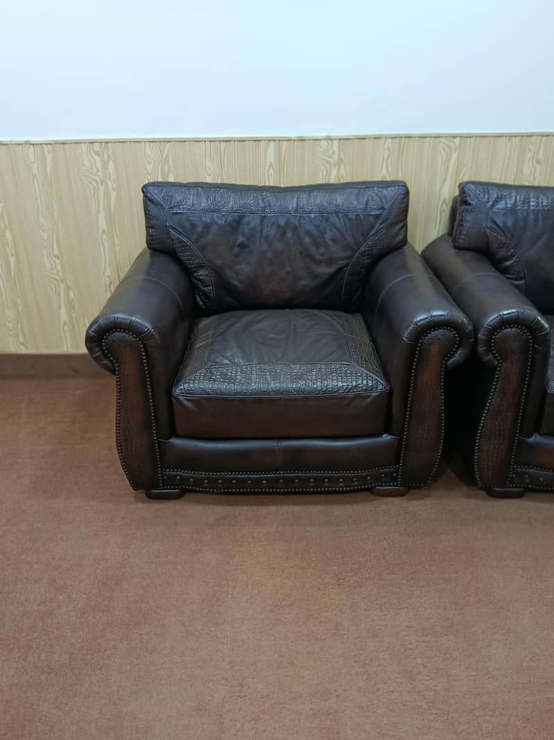 Buffalo Leather Sofa 4