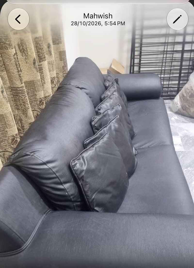 Leather sofa 0