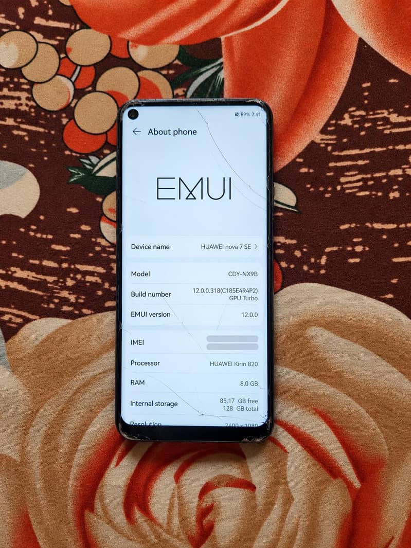 Huawei Nova 7 SE 0