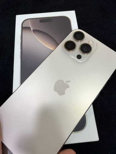 iPhone 16 pro max pta approved 256gb