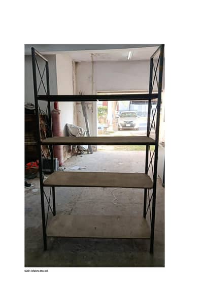 iron Cabinets with Wooden Shelves for Sale best for store use