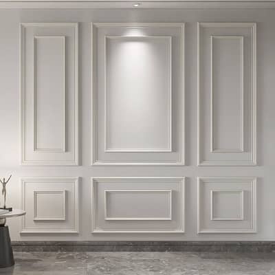 PVC Molding - French wall moulding wall design- Pvc moulding design