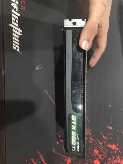 Nvidia Geforce GTX 550ti 1GB