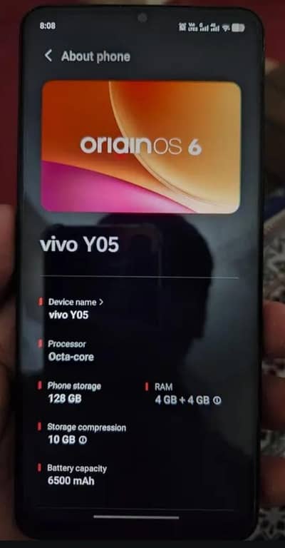 Vivo Y05