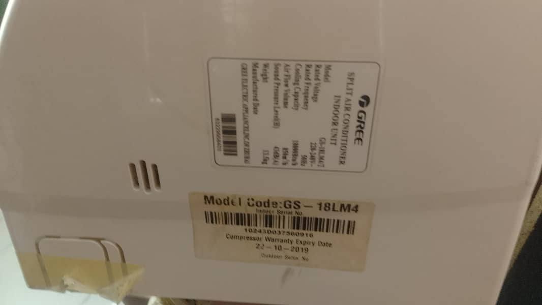 Gree Split AC GS-18LM4 – 1.5 Ton Air Conditioner 9