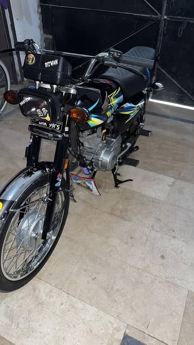 good drawing and the brand new bike