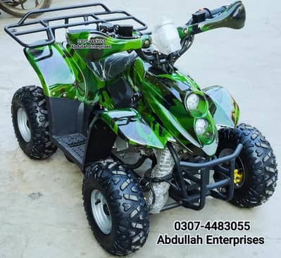 5 to 12 year size atv quad bike brand new zero meter for sale .