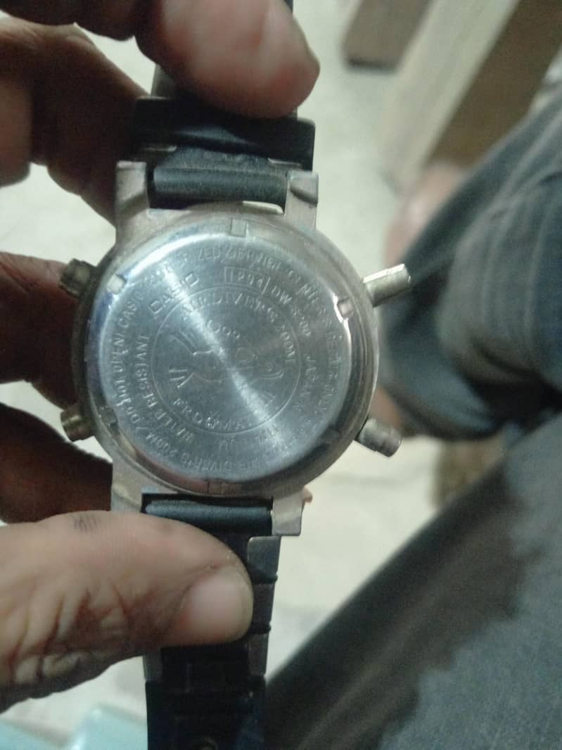 Casio G shock frogman watch 1