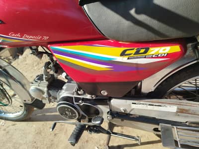 honda cd 70 2015 model used condition