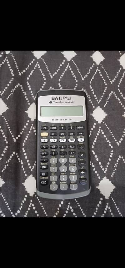 Texas Instruments BA II Plus Financial Calculator