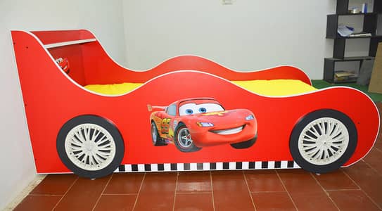 KIDS CAR BED | KIDS BEDS | BABY SINGLE BED | CHILDREN BEDS BY FURNISH