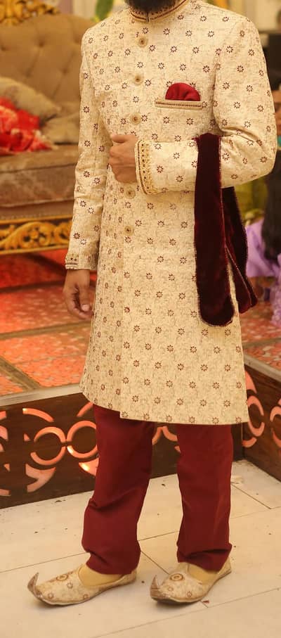 Groom Sherwani Full Set