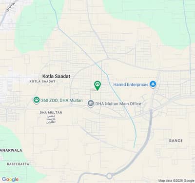Residential Plot No-1043 For Sale In Dha Multan Phase-1 Block-H