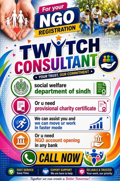 NGO services registration