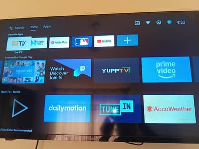 haier android smart LED 32" for sale.
