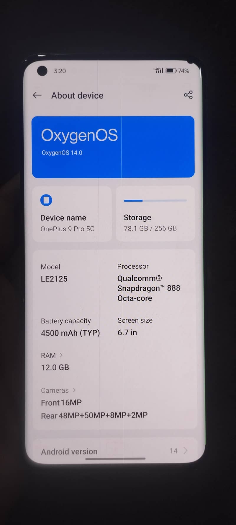One Plus 9 Pro 1
