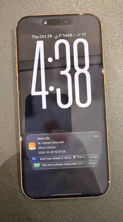 Apple iPhone 17 Pro Max 512 Gb Orrange PTA Approved GNext 2 year