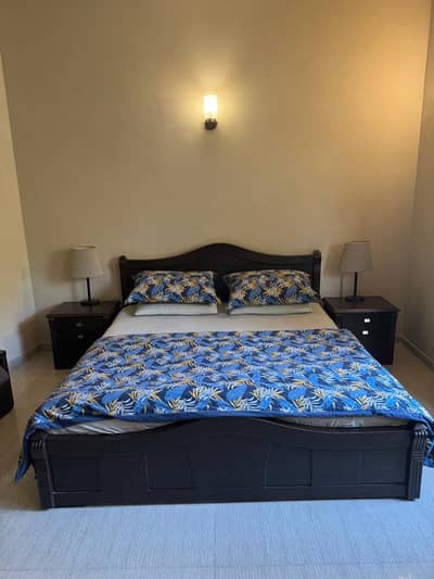 Habitt king size bed with matching side tables