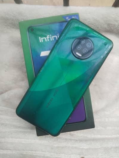 Infinix Note 7 8 by 10 condition 4/64 pta approved box available