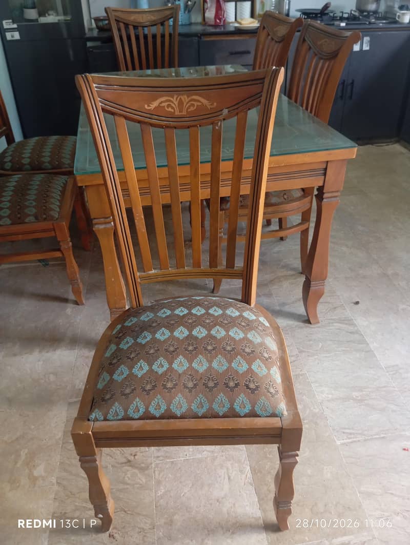 dining table with chair 1