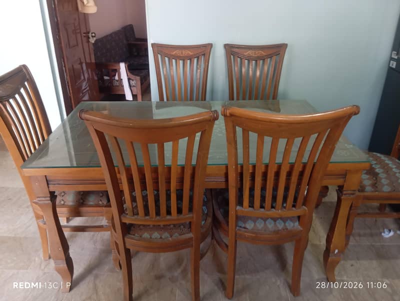 dining table with chair 2