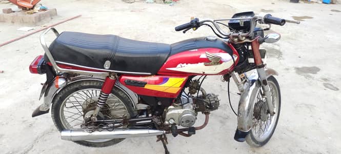 HONDA CD 70 One hand use