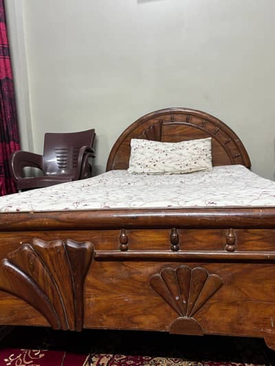 Large single bed