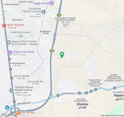 H 648 KANAL CORNER +FACING PARK GOOD LOCTION PLOT FOR SALE DIRECT OWNER