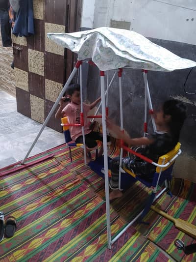 double seat swing jhoola in good condition okay
