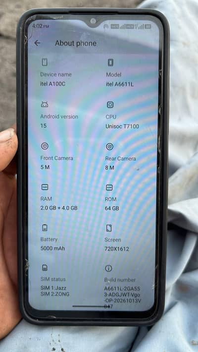 Itel A100c