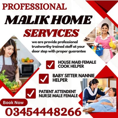 PROFESSIONAL MAID BABY SITTER PATIENT ATTENDENT COOK HELPER