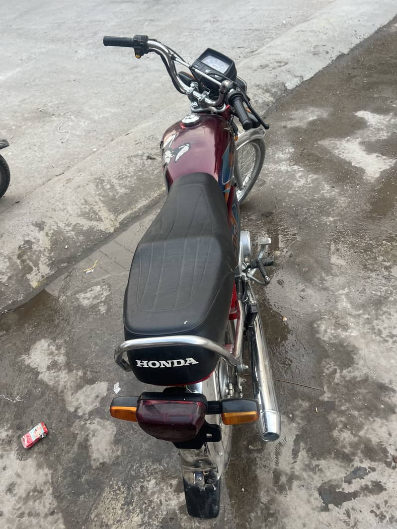 Cd 70 5585 km driven 5