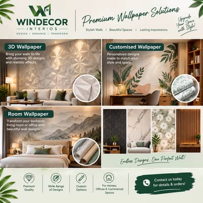 3D Wallpaper | Customised Wallpaper | Room Wallpaper | Wallpaper