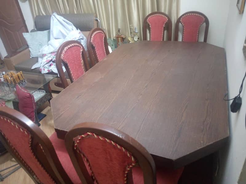 Dining table 6 chairs 0