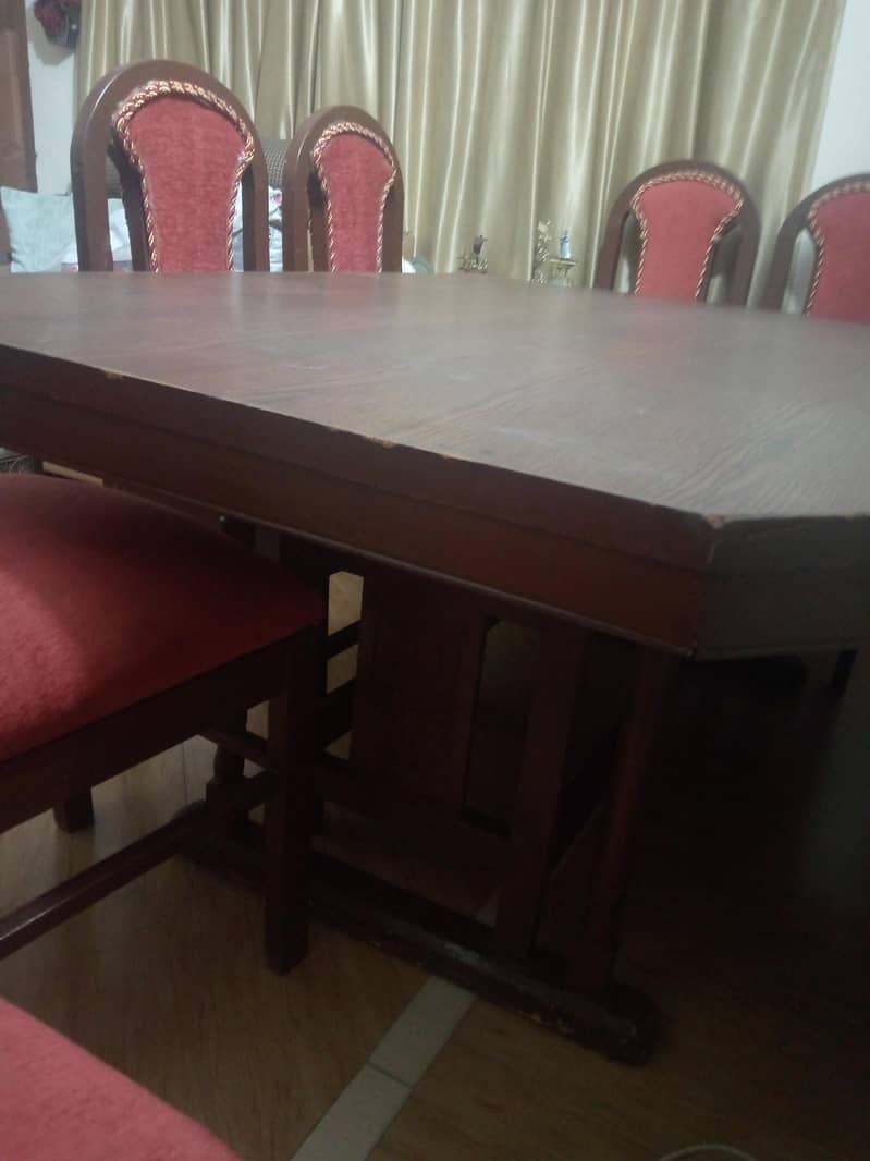 Dining table 6 chairs 1