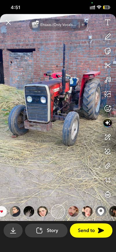 Massey Ferguson 240/MF 240 -(Handa nika saf ( walati walati)