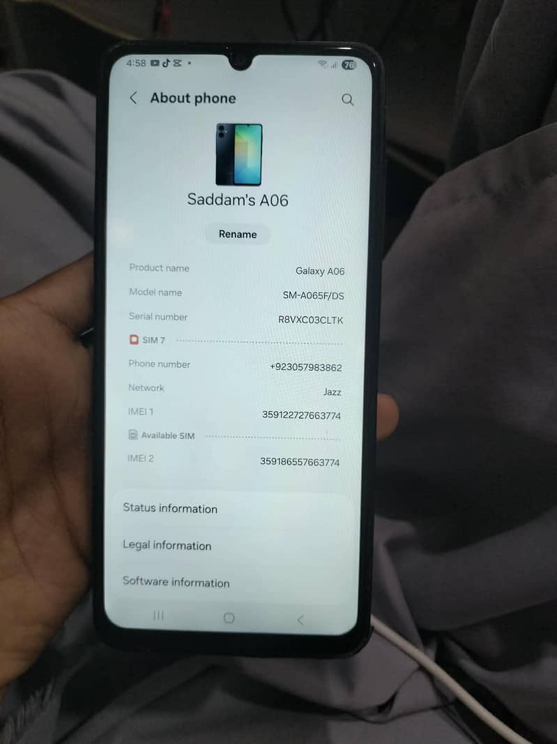 Samsung Mobile A06 5