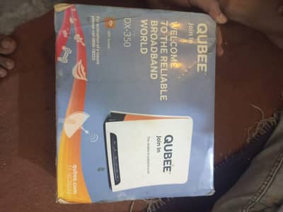 Qubee (join in) DX-350 The reliable broadband world Router Device