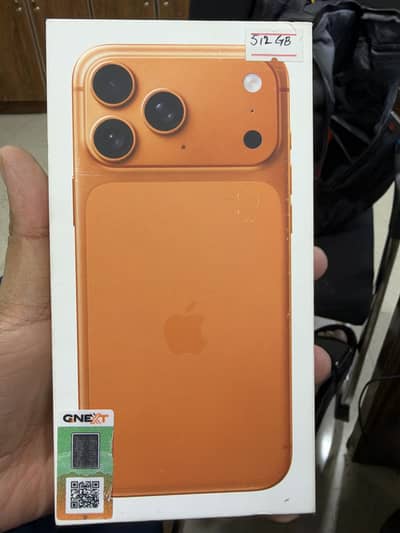 iPhone 17 Pro Max 512GB Cosmic Orange – 2 Years Warranty