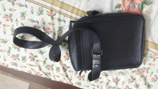PURE LEATHER USA MADE SHOULDER BAG