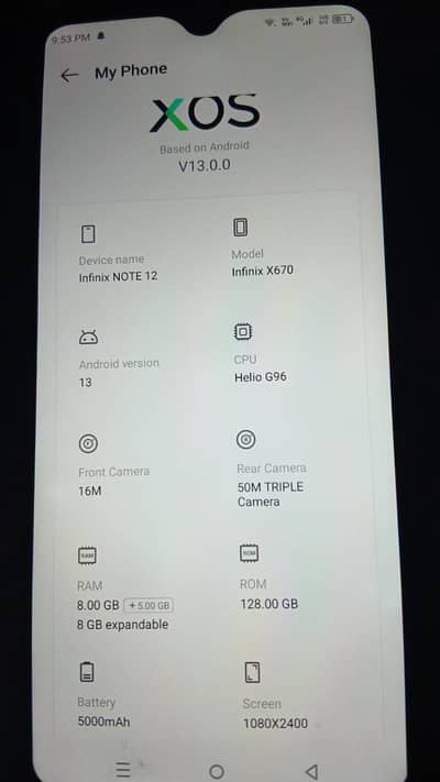 Infinix Note 12