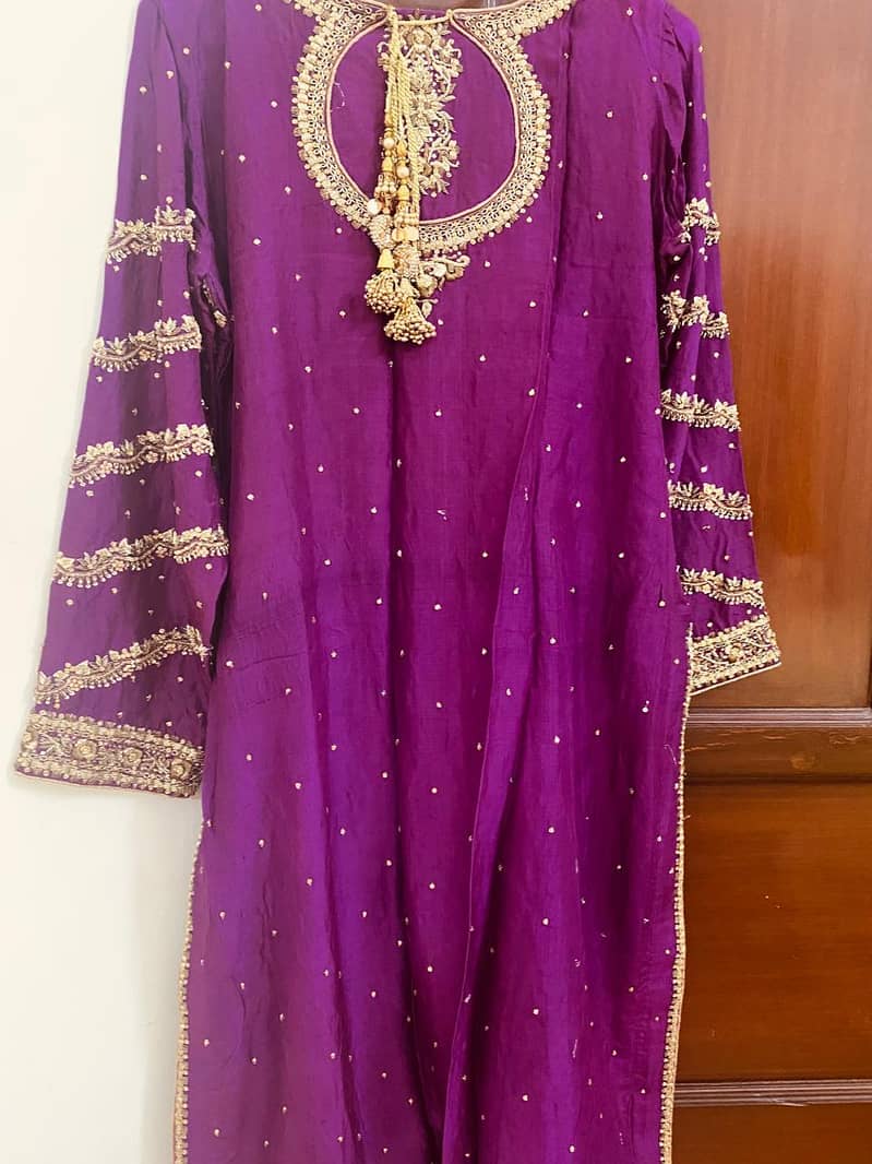 SELF MADE HAND WORK SIZE LARGE 0