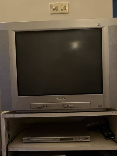 Philips 2002 TV With DVD player