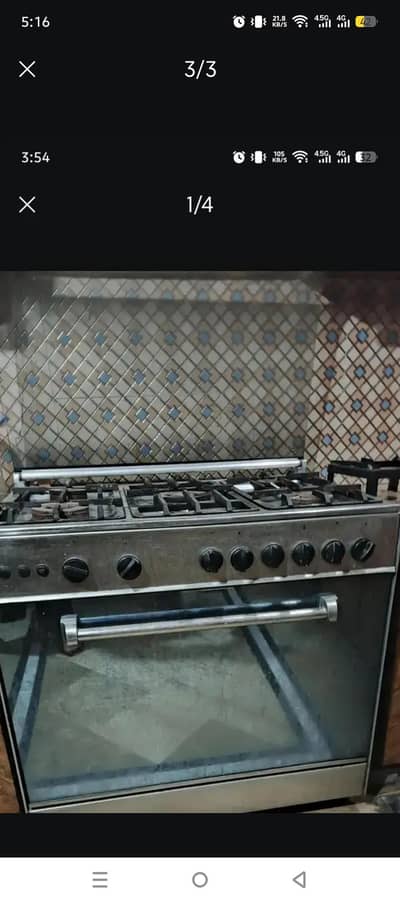cooking range
