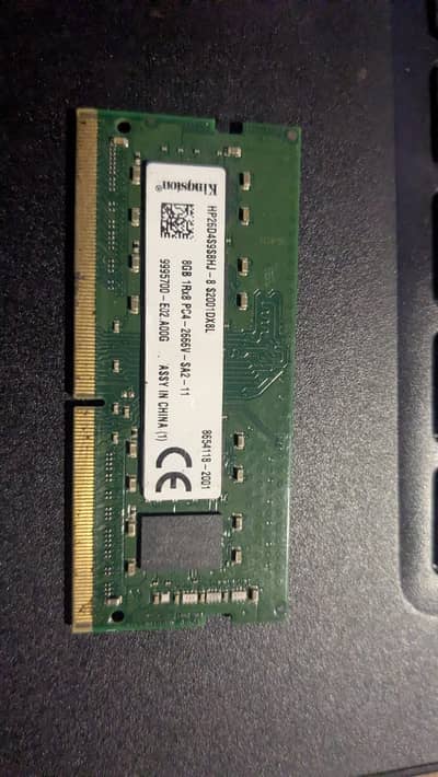 Kingston 8GB DDR4 Laptop RAM 2666MHz – 1 Year Warranty